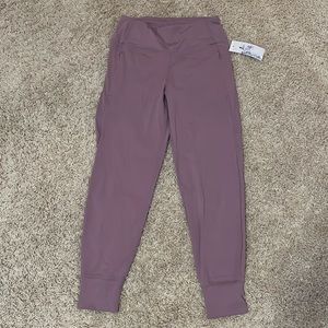 Mauve joggers
